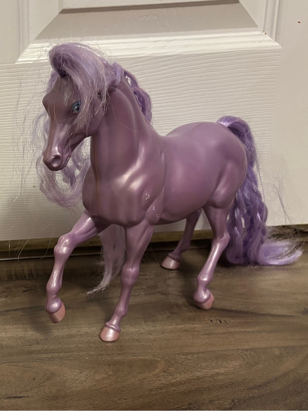 Vintage 1983 Lovel Lady Locks Silky Mane Horse Mattel